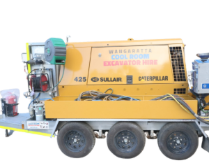 Sand Blaster Triaxle Trailer Mounted Wet Blaster