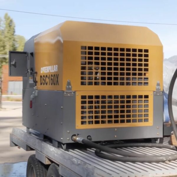 Sand Blaster 160 CFM Diesel Compressor