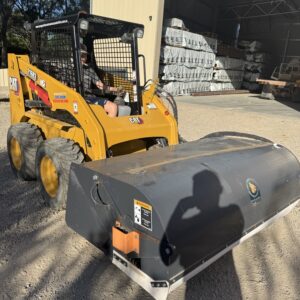 Skid Steer Bucket Broom